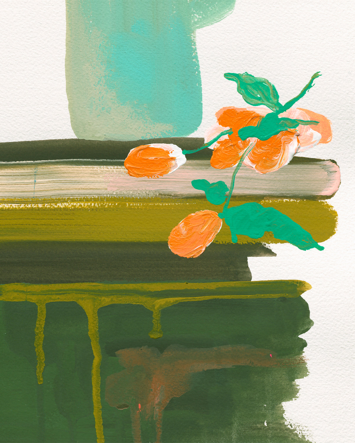 camellia season, no. 1; editioned print