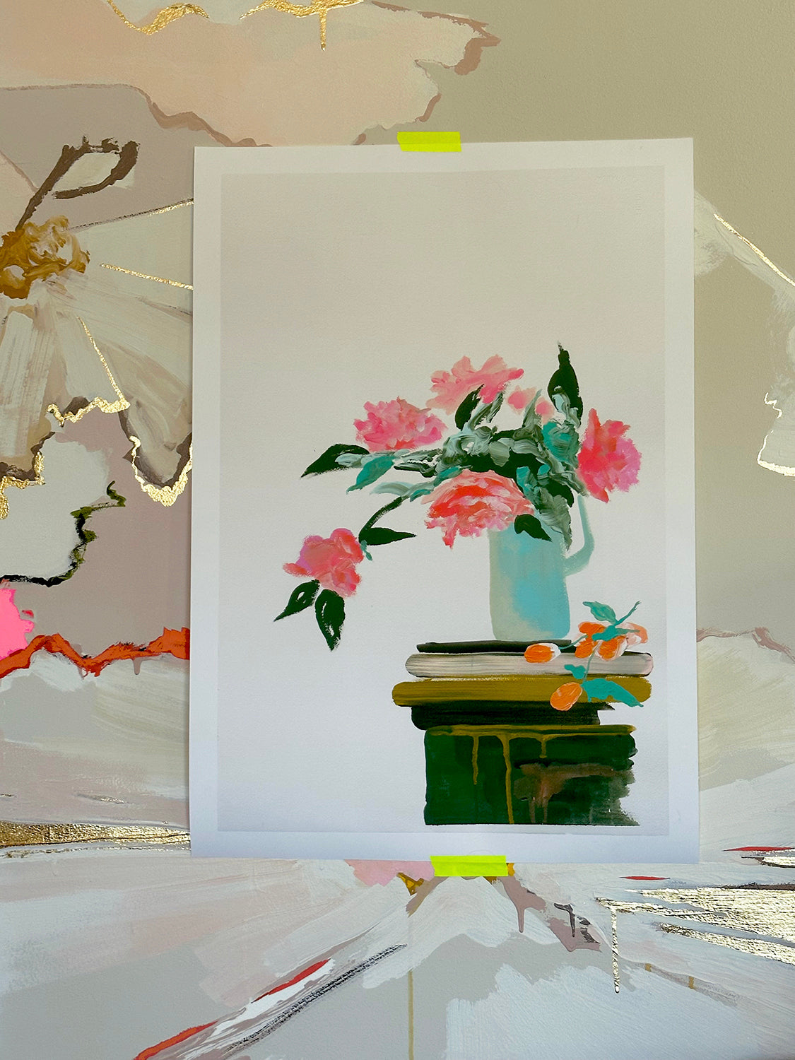 camellia season, no. 1; editioned print
