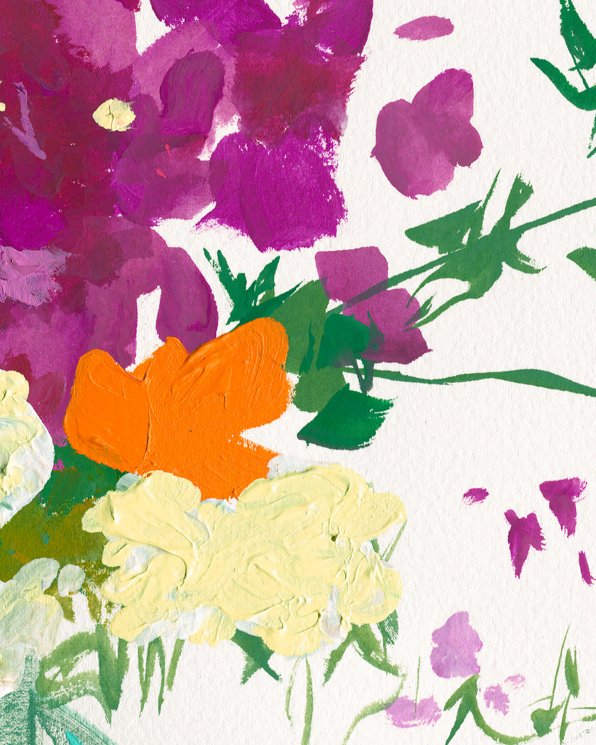 early spring (on white); editioned print