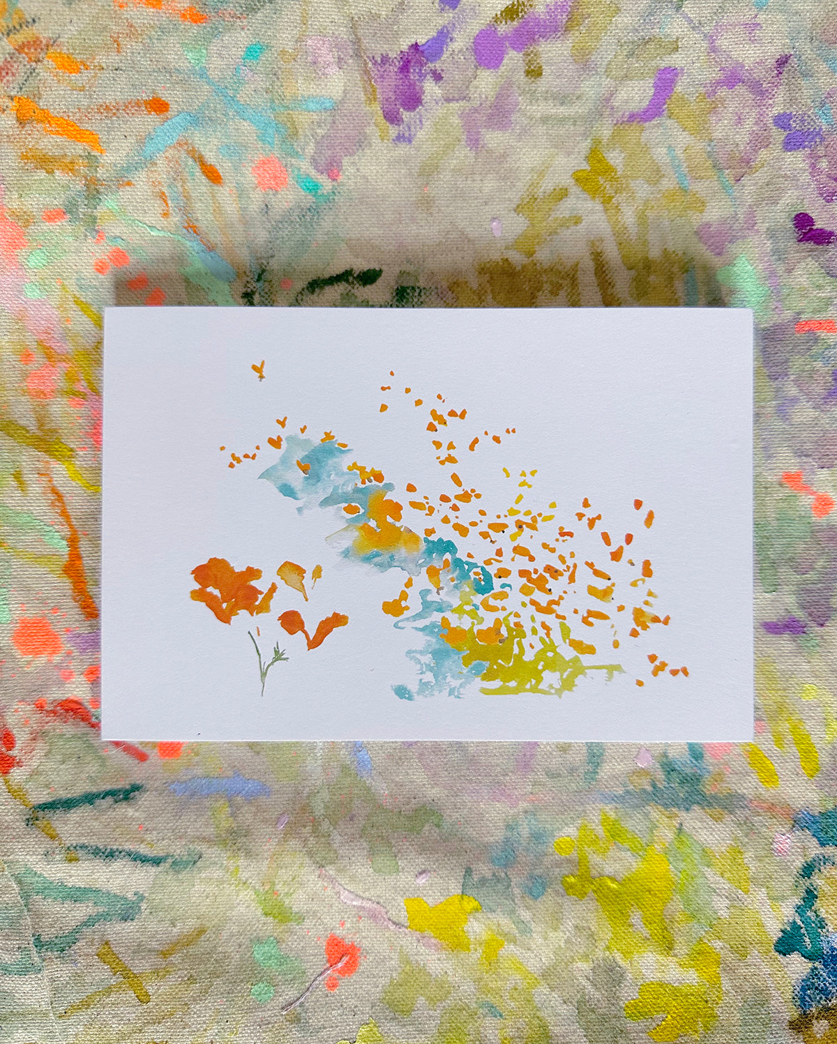 book of postcards from "Kaleidoscope (How'd Ya Get To Be Happiness?)"