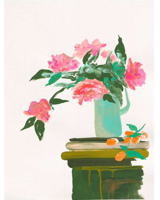 camellia season, no. 1; editioned print